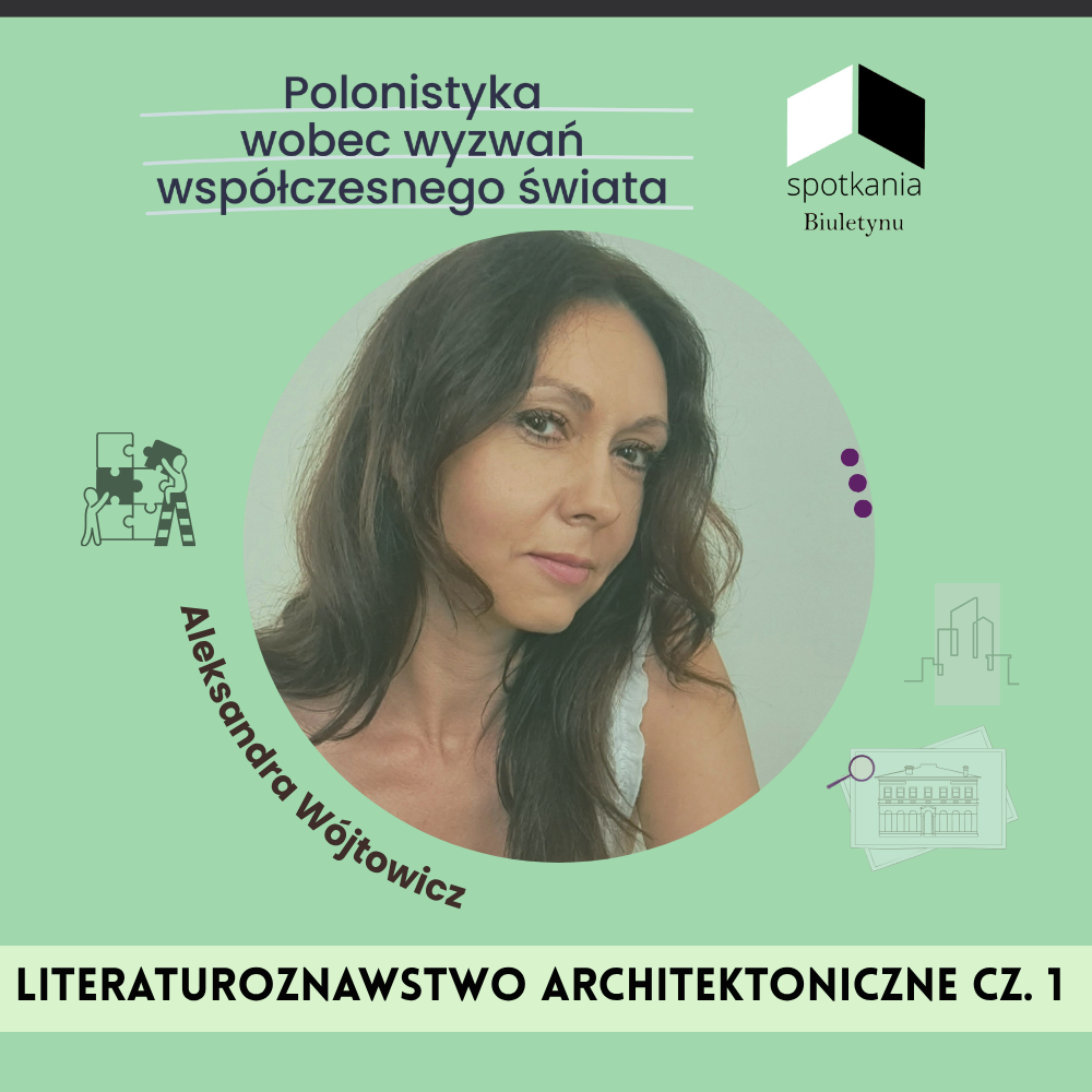 Kolejny odcinek podcastu „Architektura tekstu, czyli o znaczeniach wpisanych w konstrukcję książki”
