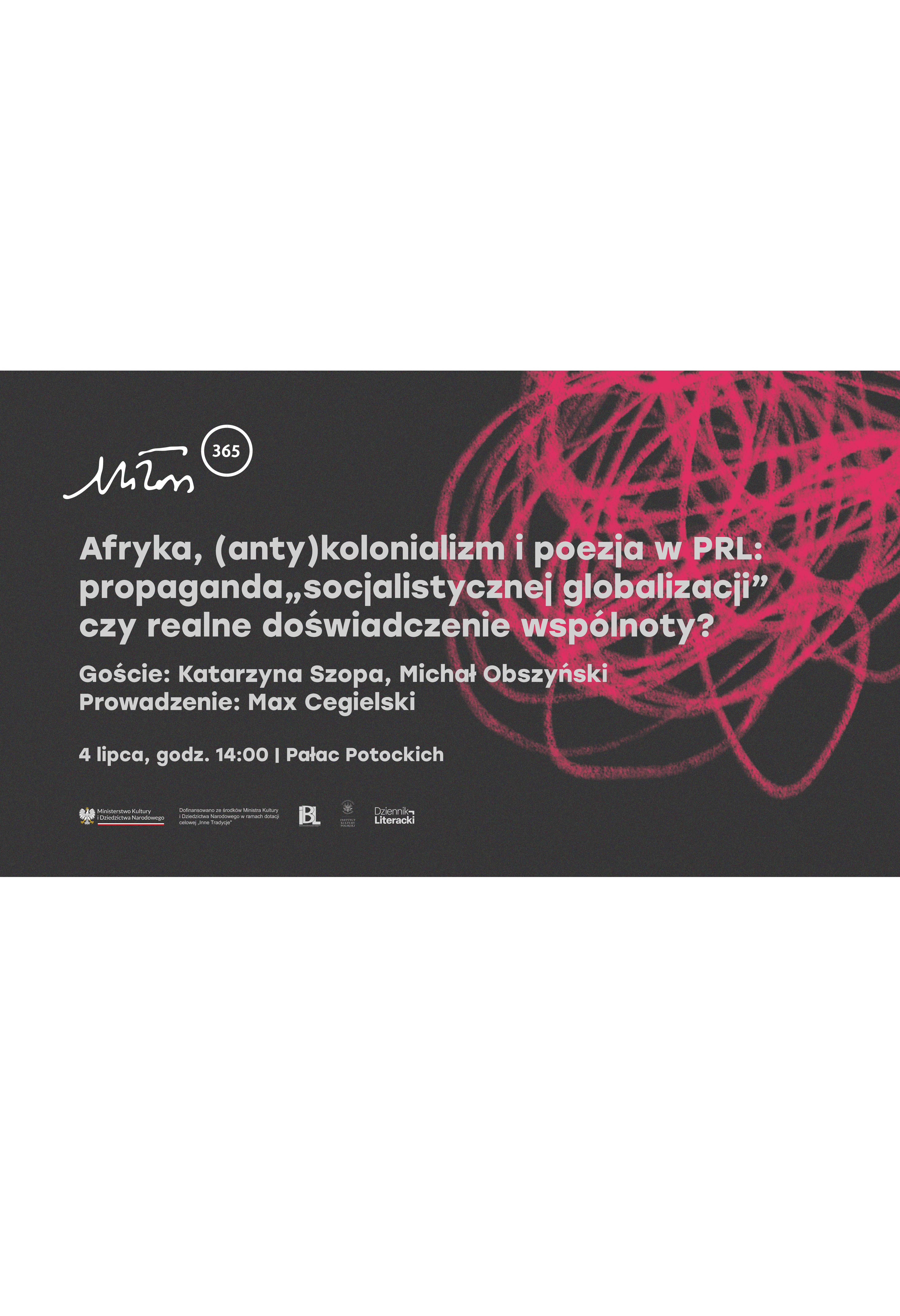 Festiwal Miłosza 2026: Afryka, (anty)kolonializm i poezja w PRL