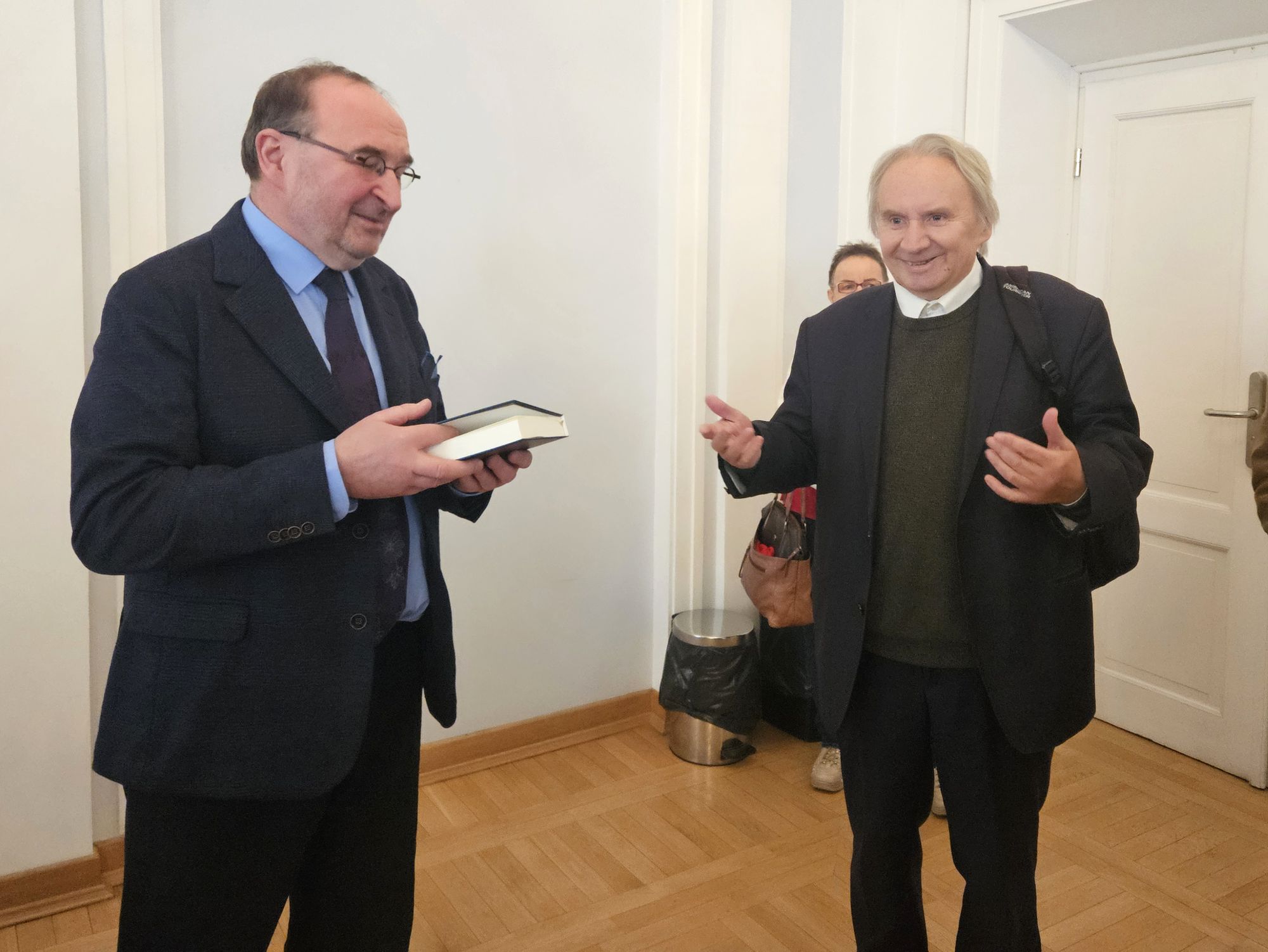 Zdjęcie przedstawia prof. Jerzego Snopka.